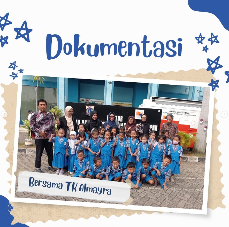 Wisata Literasi : Kunjungan Ke Perpustakaan Jakarta Utara Bersama Almayra